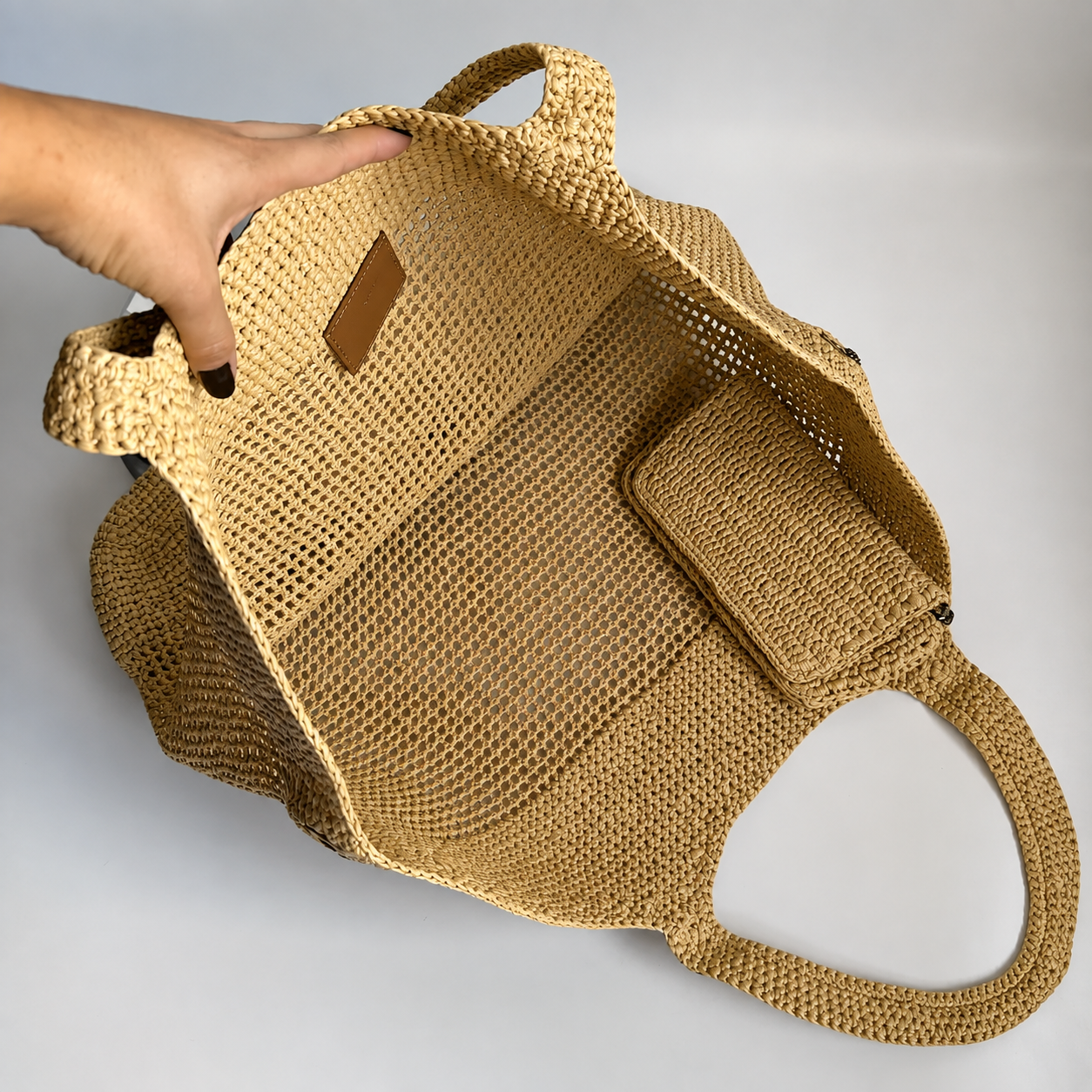 BORSA RICAMATA A MANO