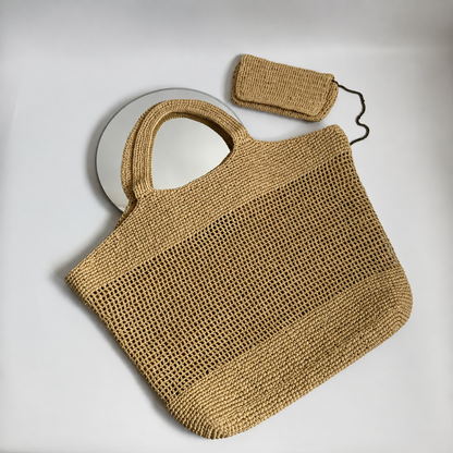 BORSA RICAMATA A MANO